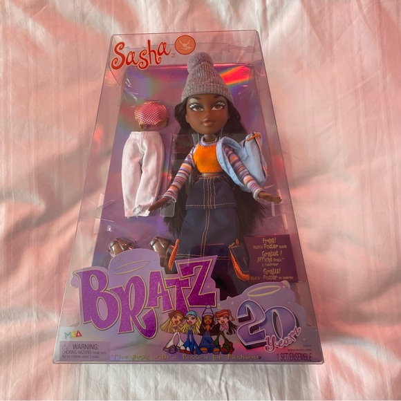 NIB NRFB bratz 20th anniversary sasha 2021 reproduction doll - Picture 1 of 7
